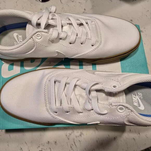 Nike Chron 2 Canvas SB White Gum 2022 4177 SIZE 12 MENS NEW DM3494-105 - Picture 3 of 12
